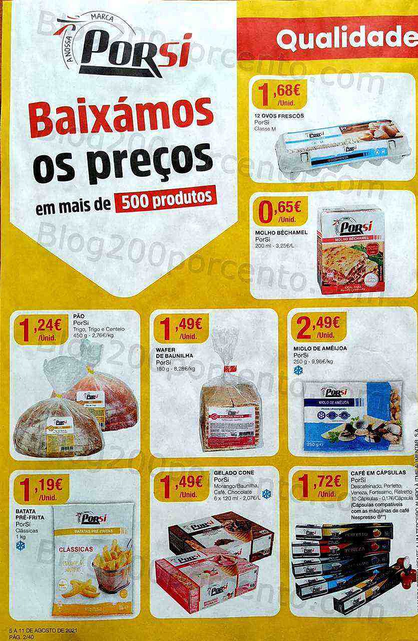Antevisão Folheto INTERMARCHÉ Promoções de 5 a 11 agosto