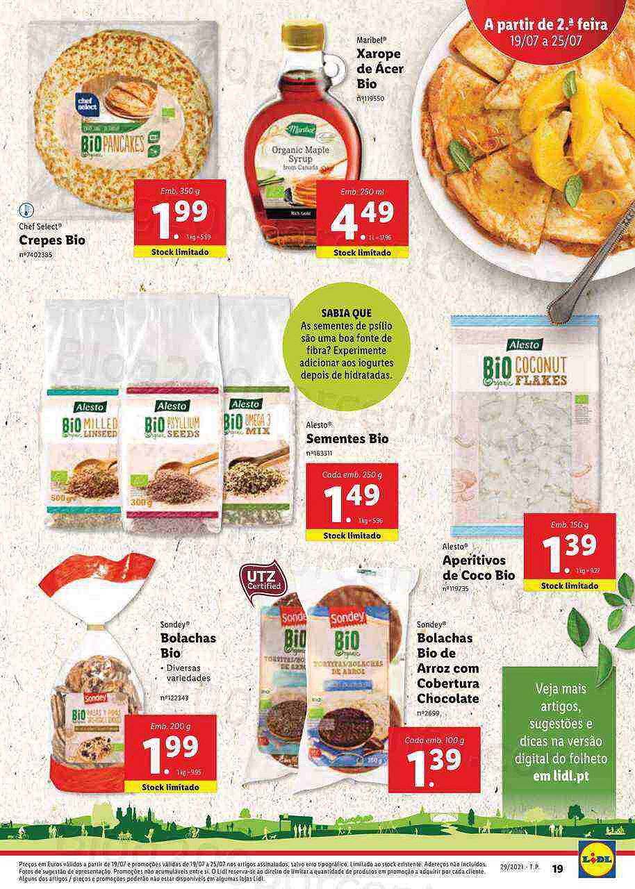 Lidl Folheto 19 a 25 julho