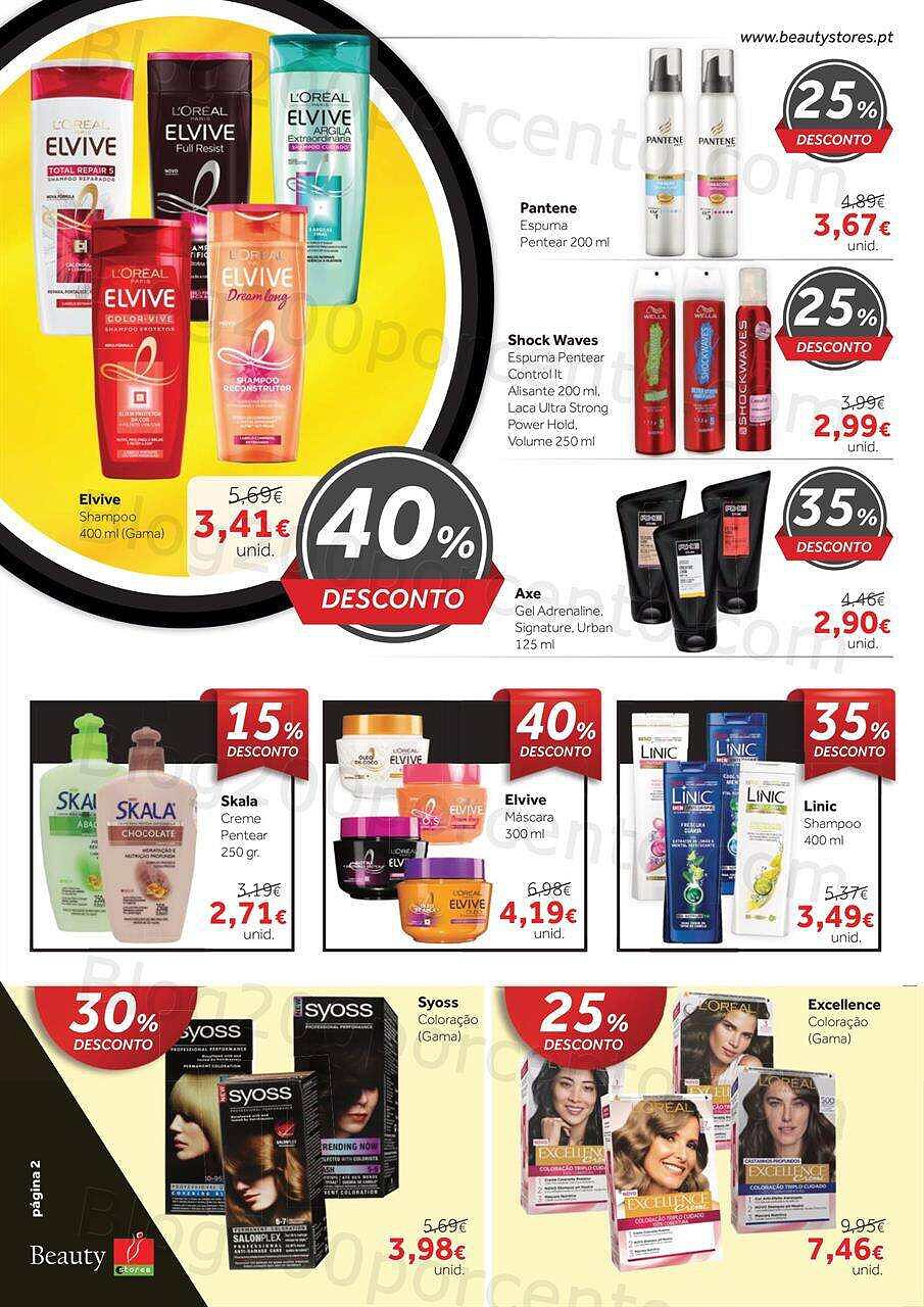 Folheto Beauty Stores