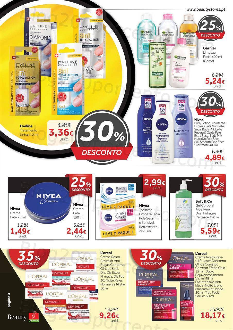 Folheto Beauty Stores