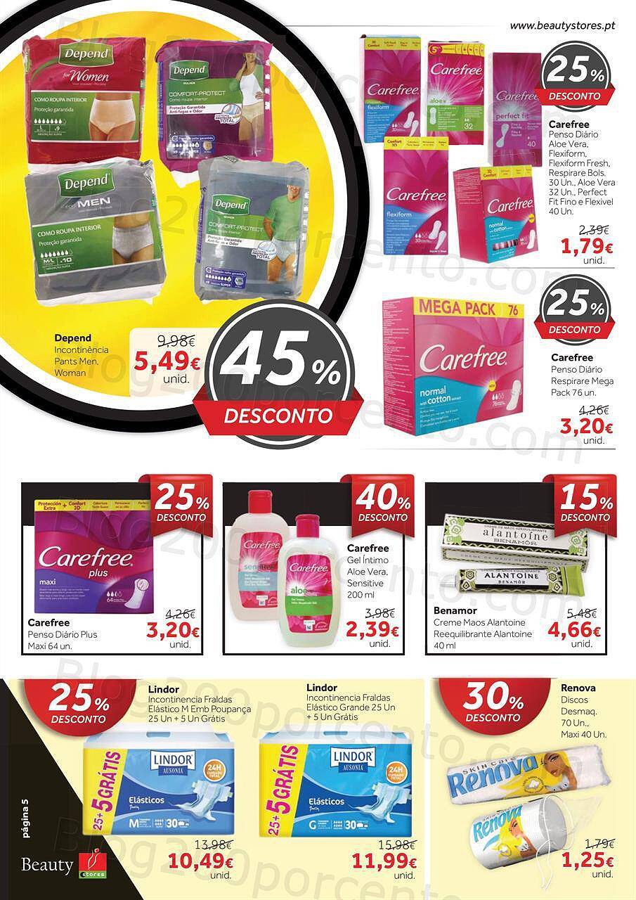 Folheto Beauty Stores