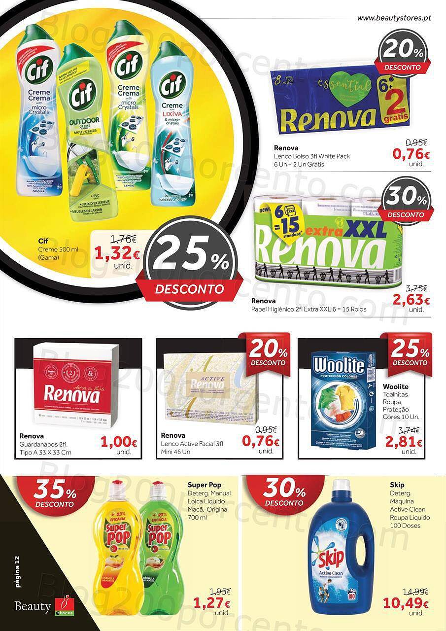 Folheto Beauty Stores