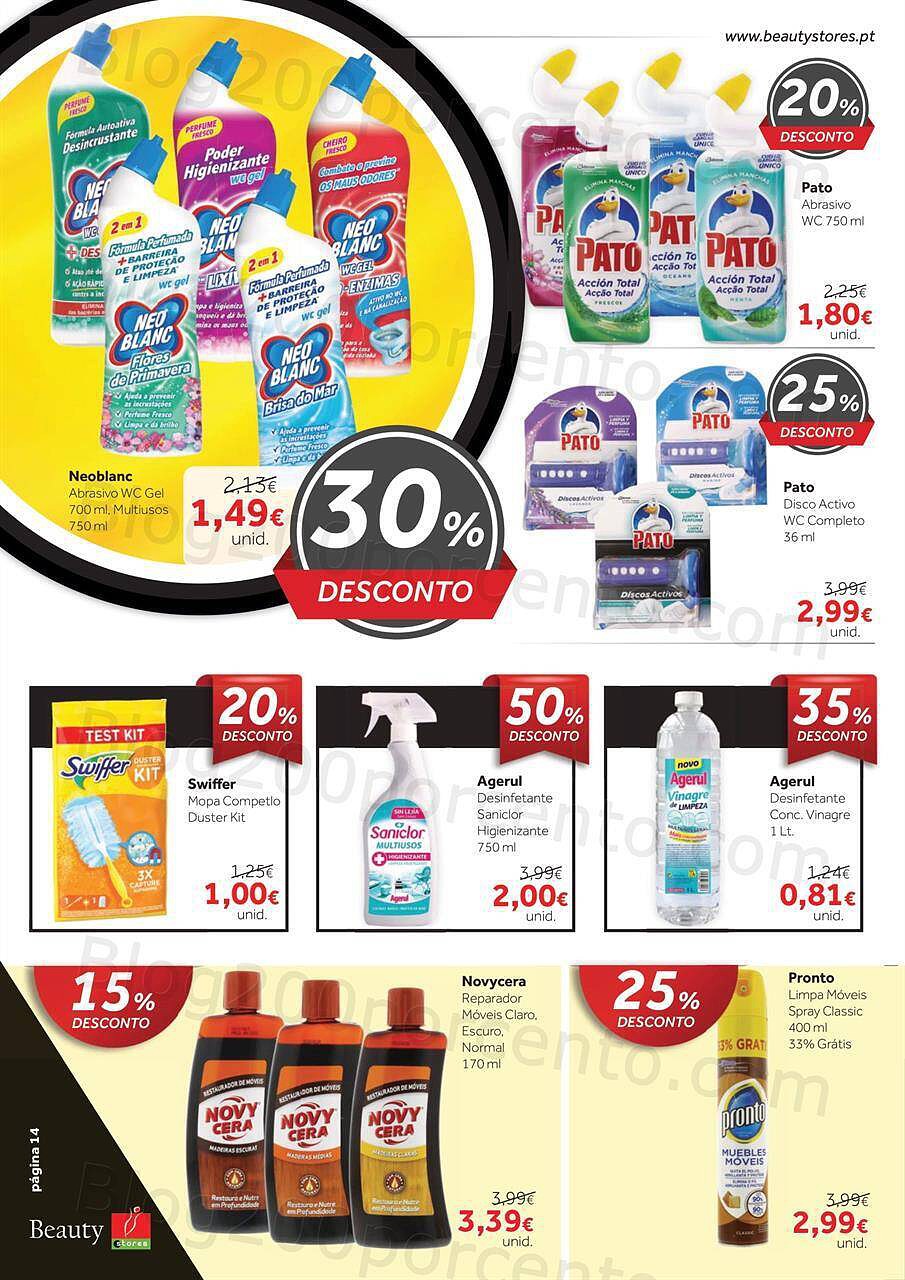 Folheto Beauty Stores