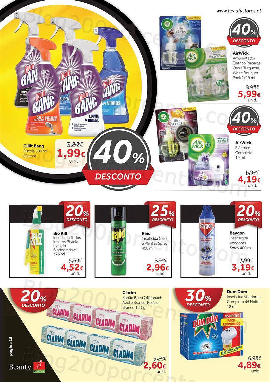 Folheto Beauty Stores