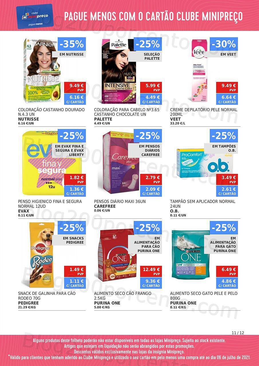 Clube Minipreço 8 a 14 julho
