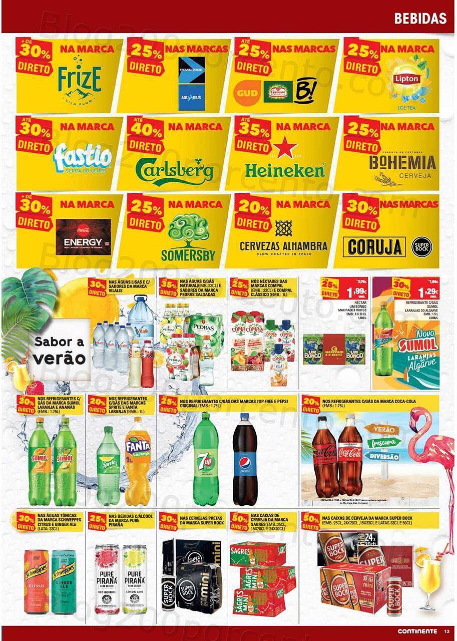 Antevisão Folheto CONTINENTE Hiper Modelo 13 a 19 julho