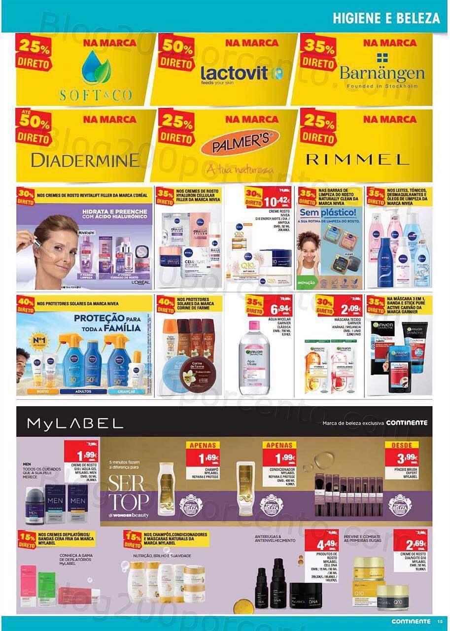 Antevisão Folheto CONTINENTE Hiper Modelo 13 a 19 julho