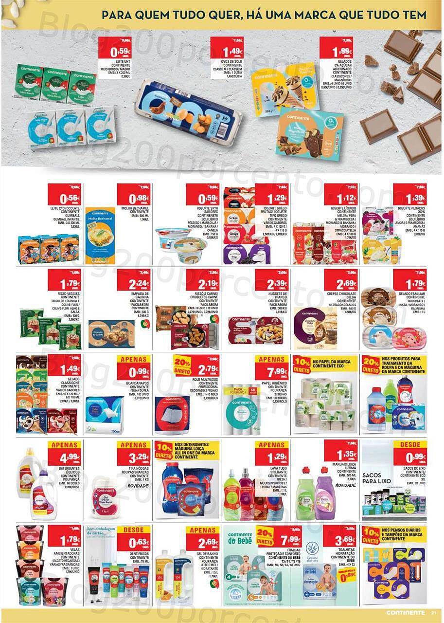 Antevisão Folheto CONTINENTE Hiper Modelo 13 a 19 julho