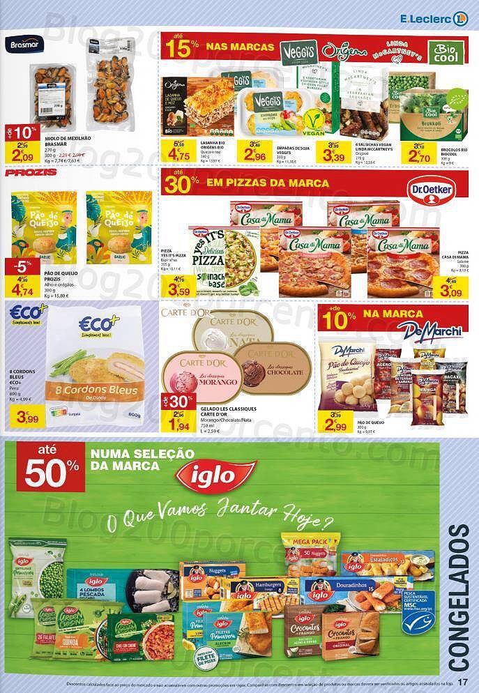Antevisão Folheto E-LECLERC Promoções de 15 a 21 julho