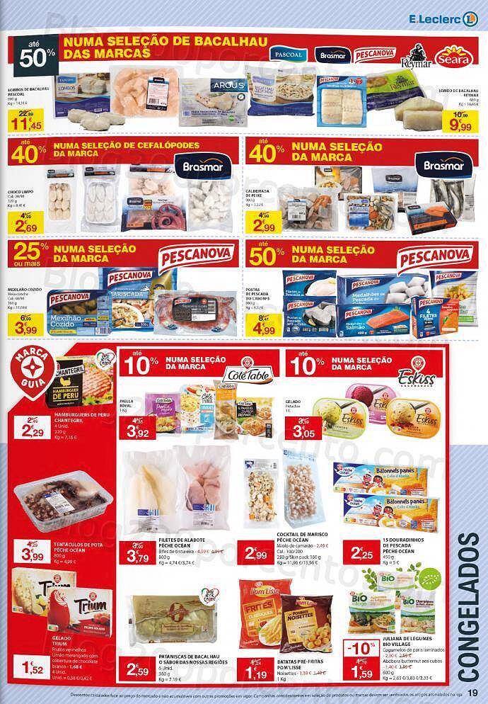 Antevisão Folheto E-LECLERC Promoções de 15 a 21 julho