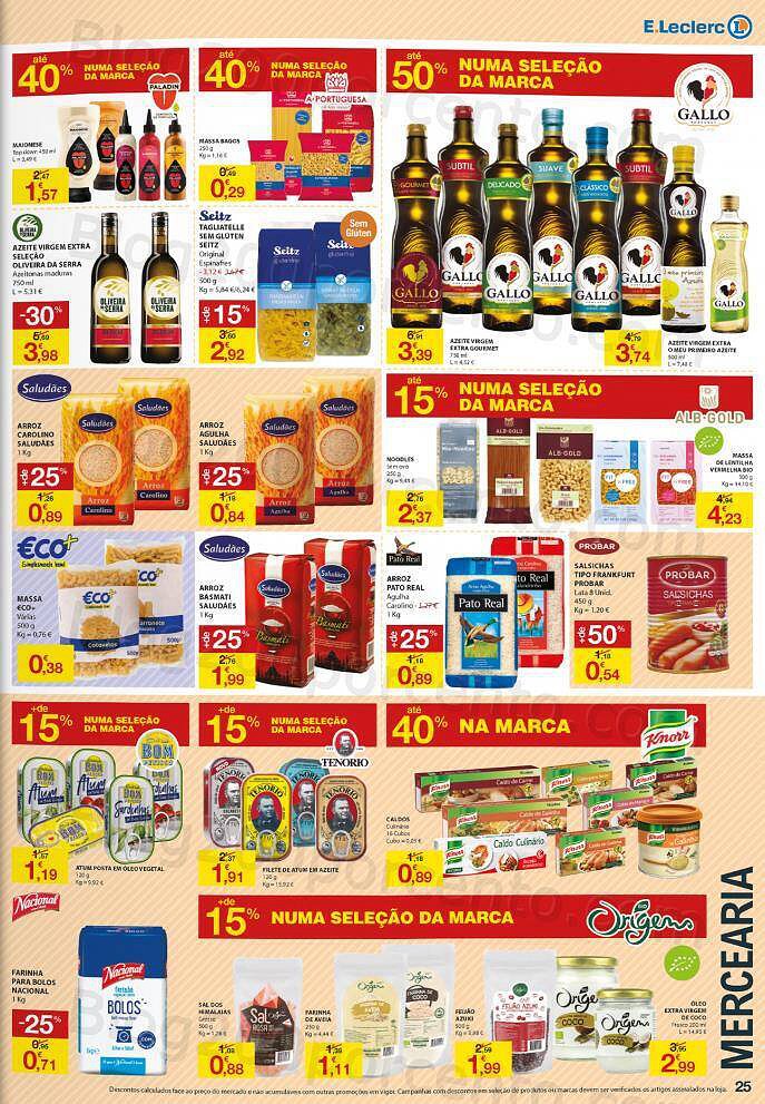 Antevisão Folheto E-LECLERC Promoções de 15 a 21 julho