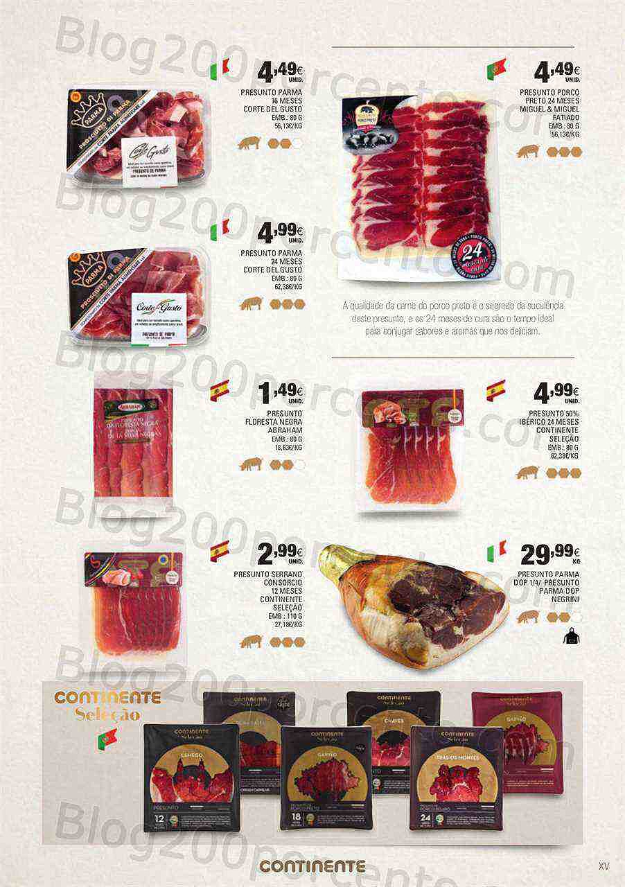 Continente Especial Charcutaria