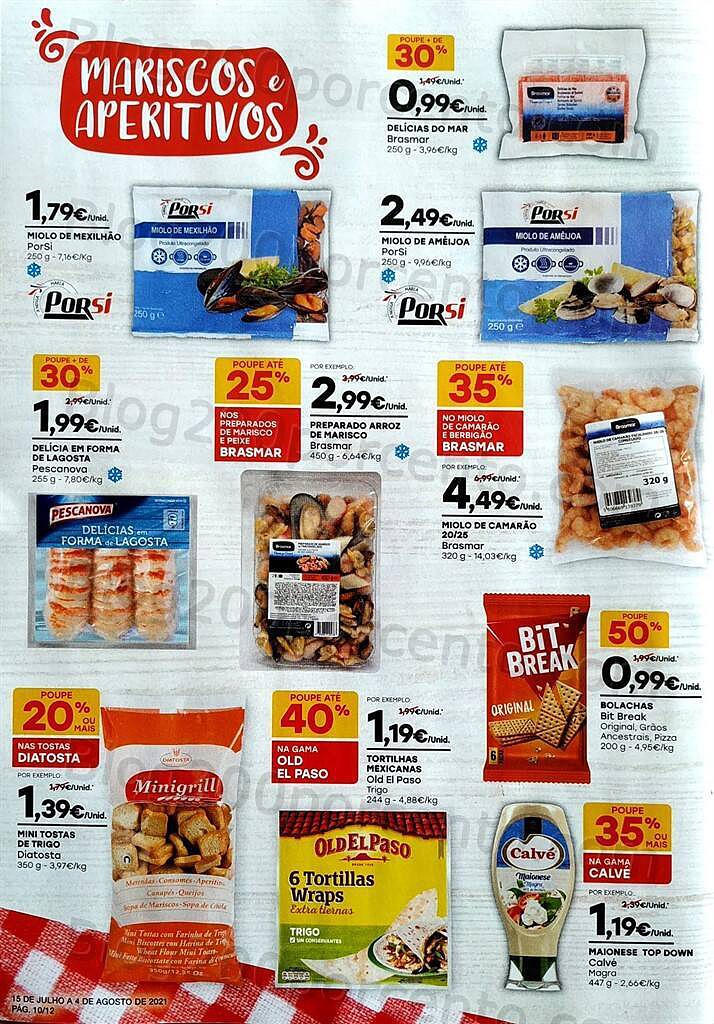 Especial Cervejas e MAriscos Intermarché