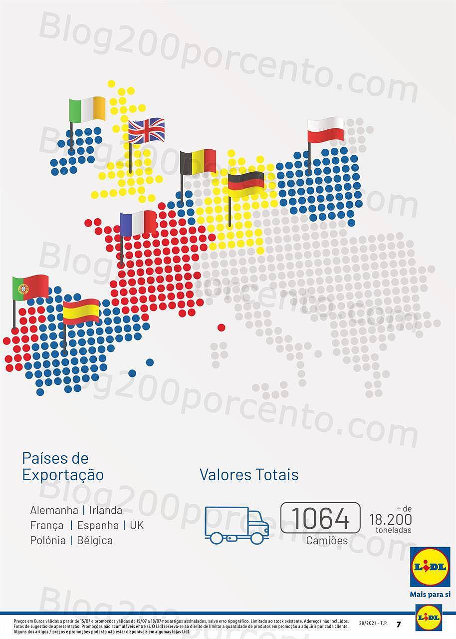 Antevisão Foheto LIDL 12 a 18 julho