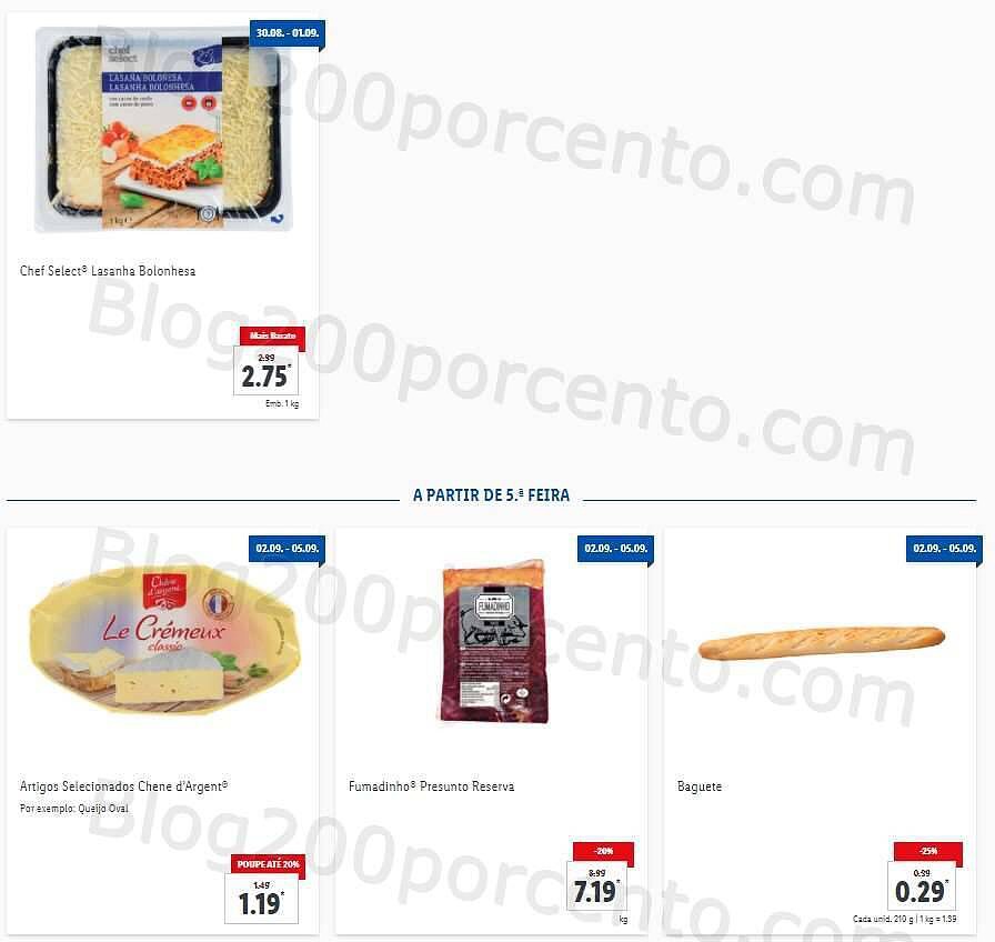 Folheto LIDL 30 agosto a 5 setembro
