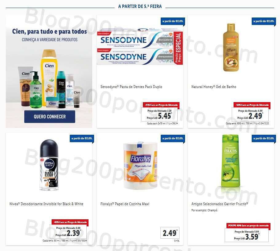 Folheto LIDL 30 agosto a 5 setembro