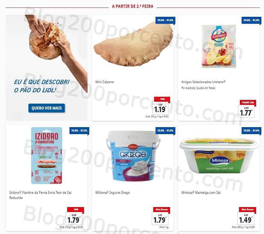 Folheto LIDL 30 agosto a 5 setembro