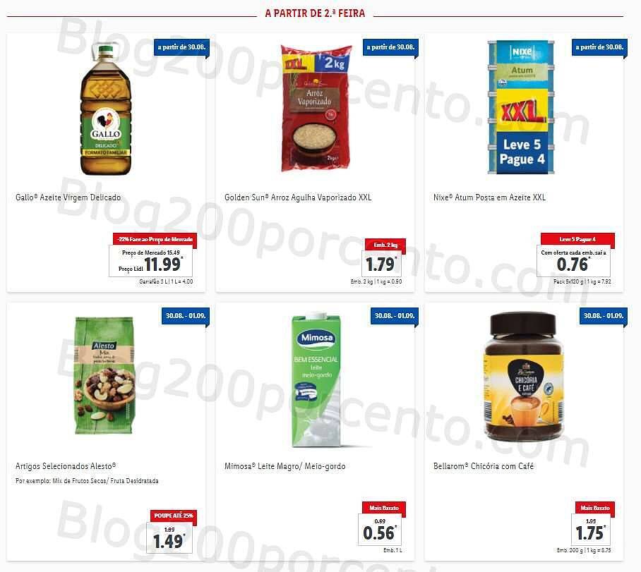 Folheto LIDL 30 agosto a 5 setembro