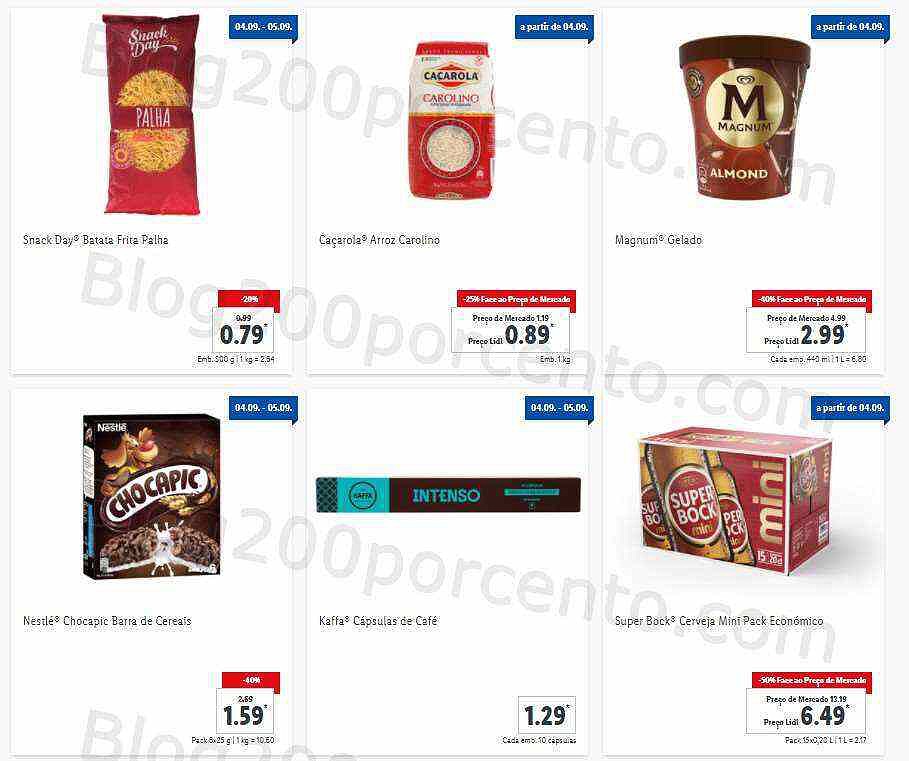 Folheto LIDL 30 agosto a 5 setembro