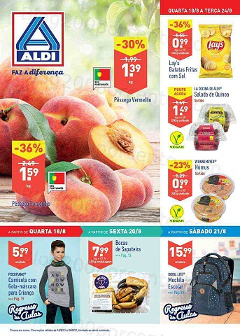 Aldi 18 a 24 agosto