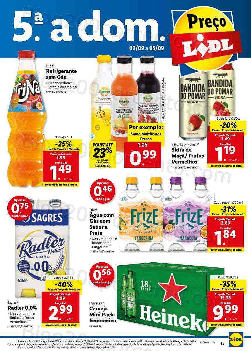 Antevisão Folheto LIDL 30 agosto a 5 setembro
