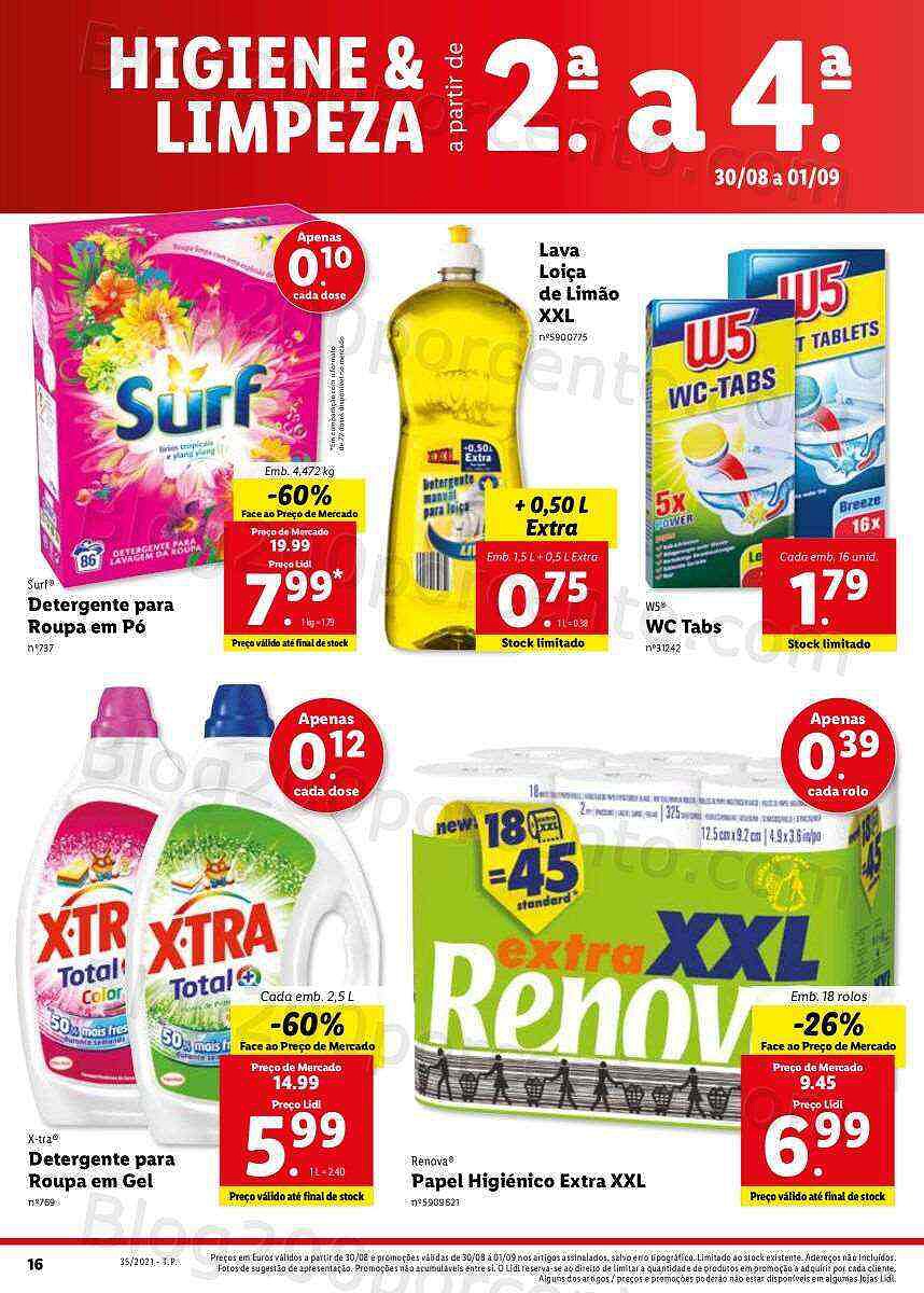 Antevisão Folheto LIDL 30 agosto a 5 setembro
