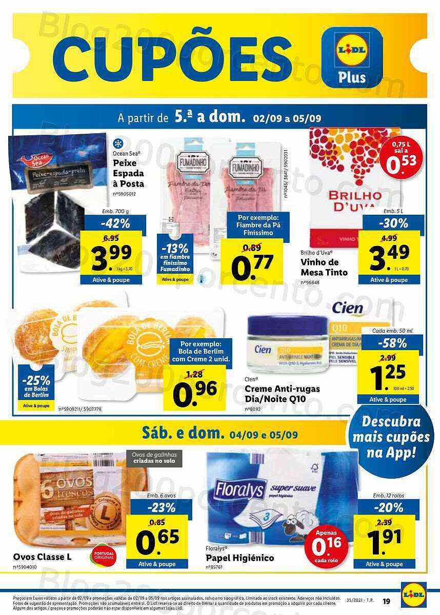 Antevisão Folheto LIDL 30 agosto a 5 setembro