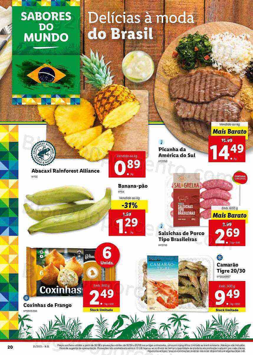 Antevisão Folheto LIDL 30 agosto a 5 setembro