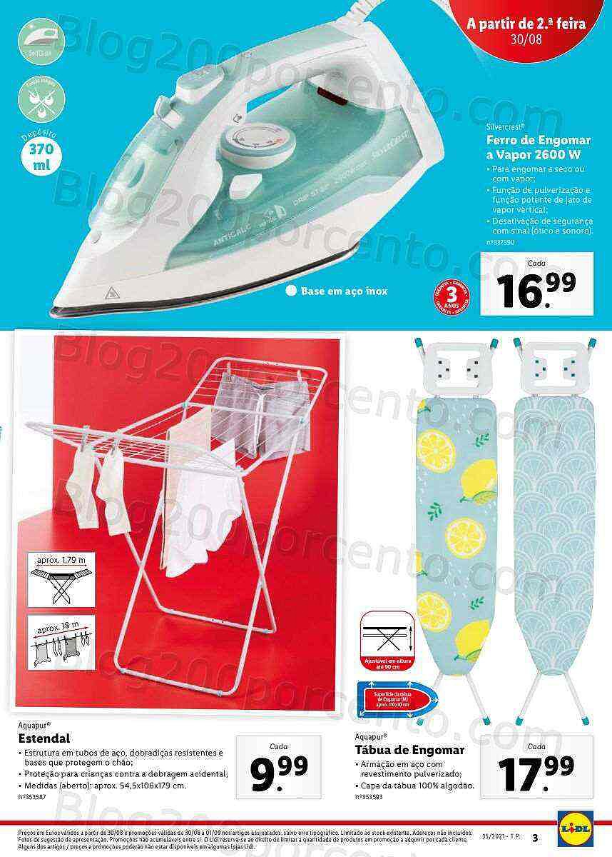 Antevisão Folheto LIDL 30 agosto a 5 setembro