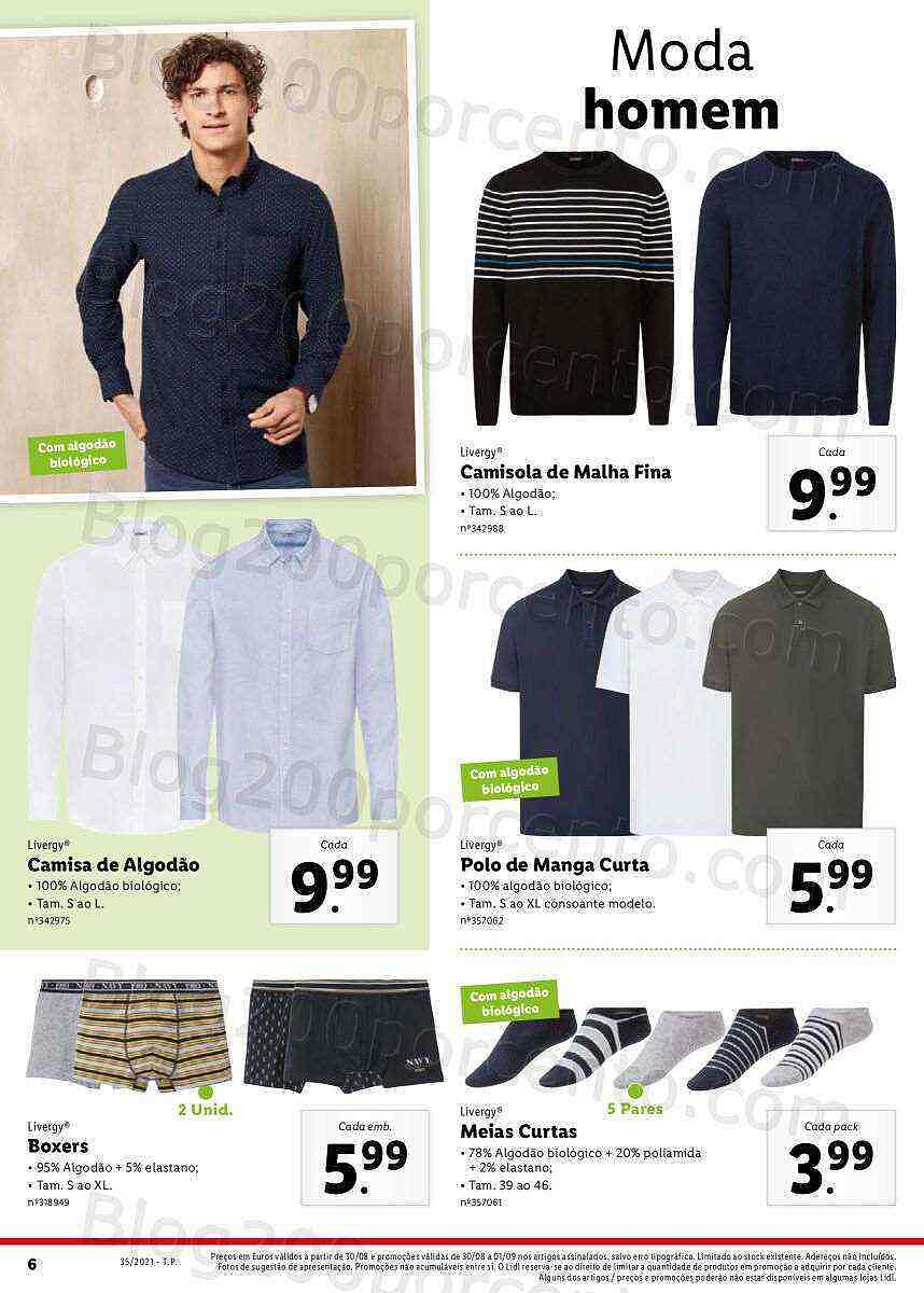 Antevisão Folheto LIDL 30 agosto a 5 setembro