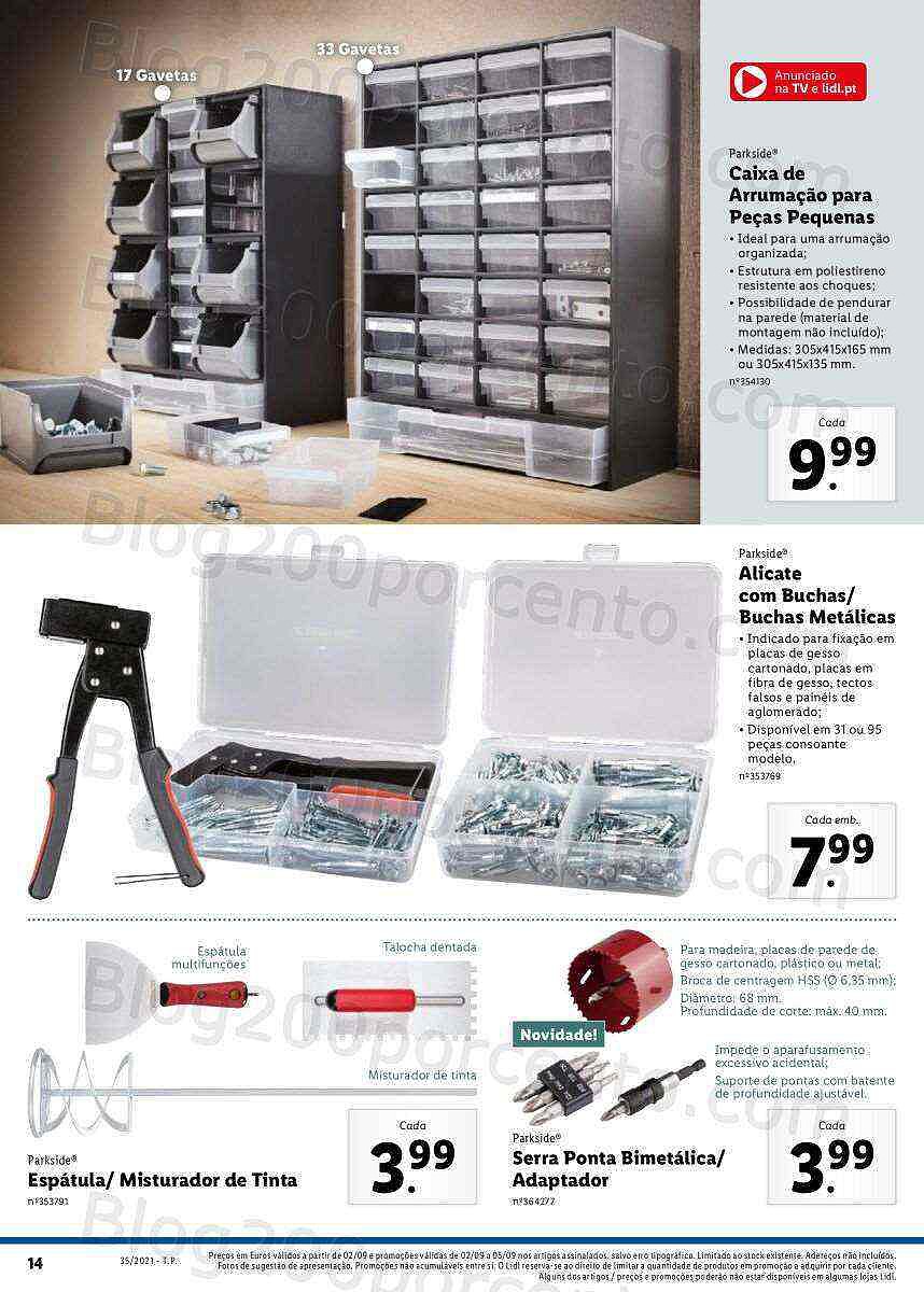 Antevisão Folheto LIDL 30 agosto a 5 setembro