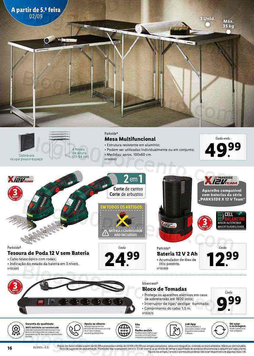 Antevisão Folheto LIDL 30 agosto a 5 setembro