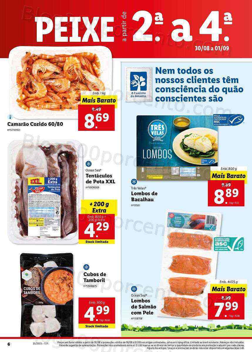 Antevisão Folheto LIDL 30 agosto a 5 setembro