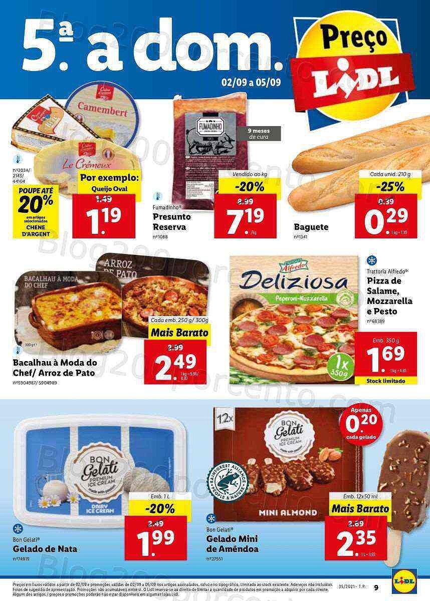 Antevisão Folheto LIDL 30 agosto a 5 setembro