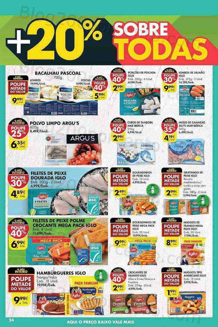 Folheto Pingo Doce Lojas Grandes 24 a 30 agosto