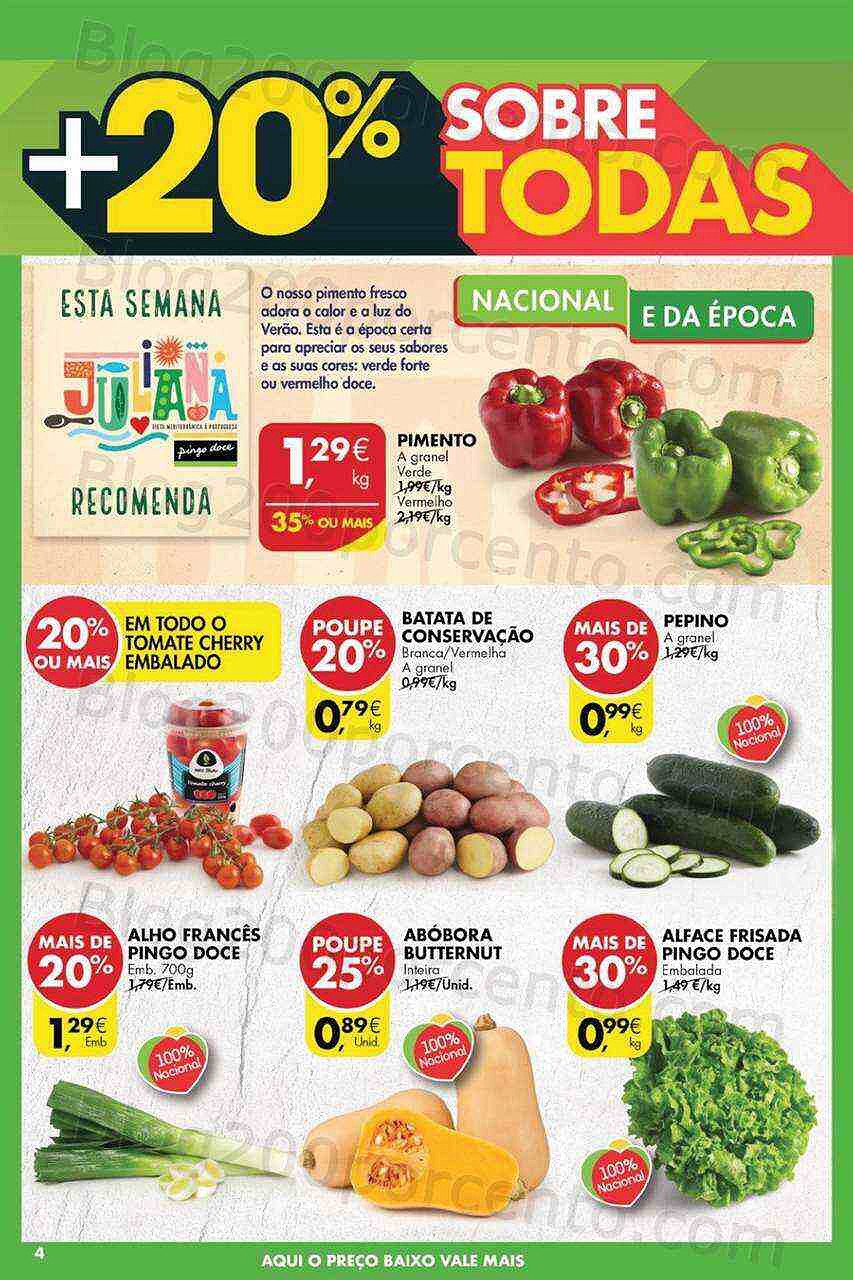 Folheto Pingo Doce Lojas Grandes 24 a 30 agosto