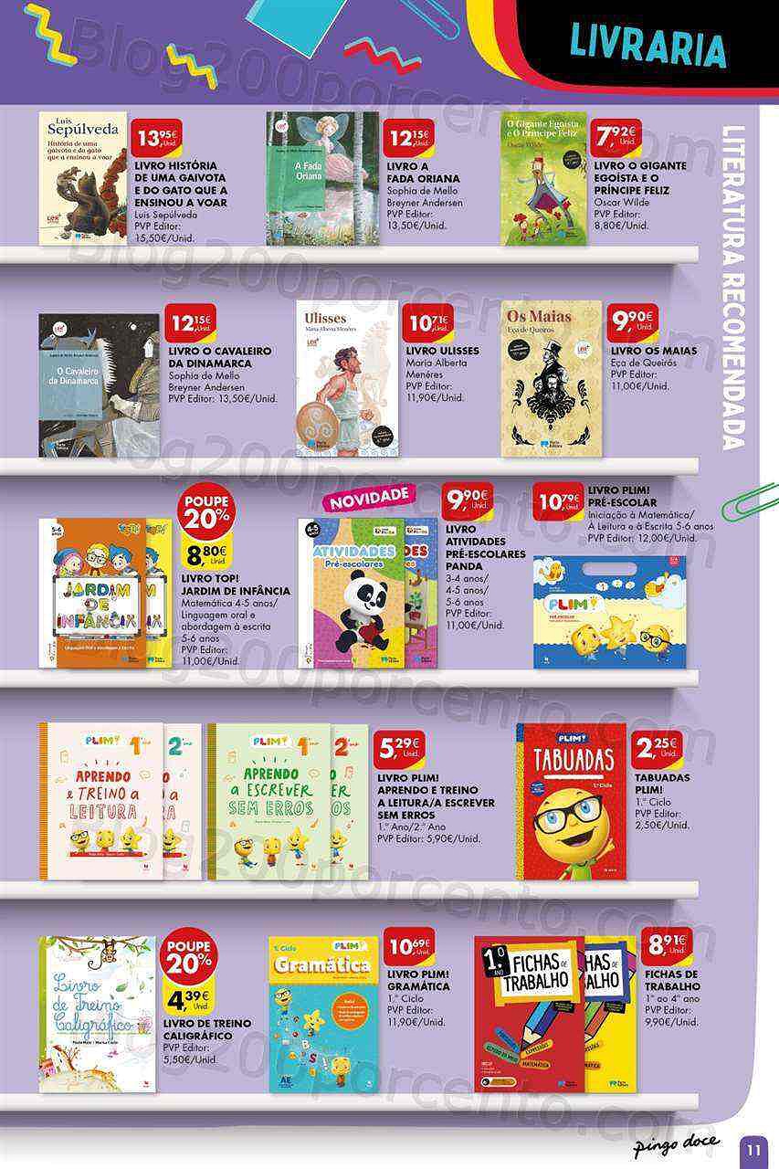 Folheto Regresso às Aulas Pingo Doce