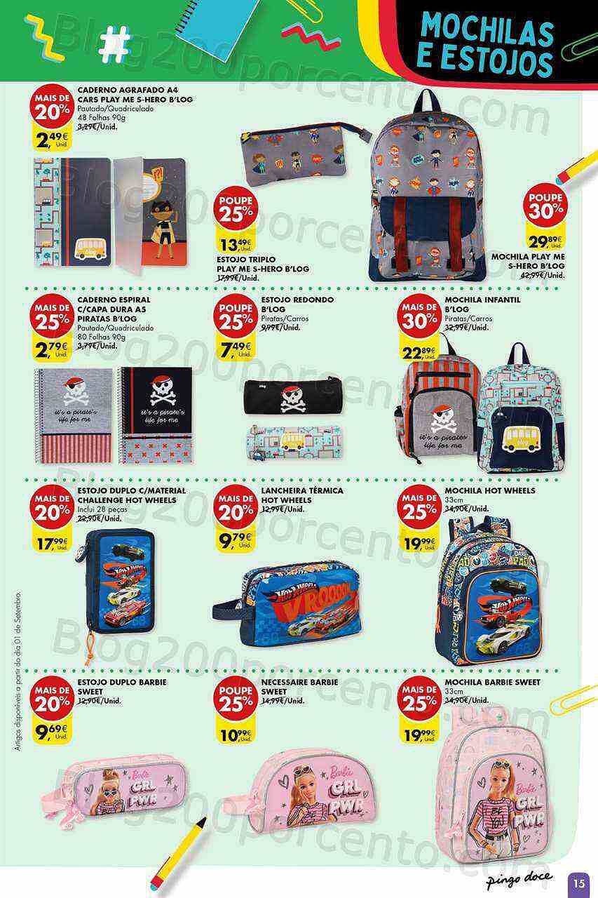 Folheto Regresso às Aulas Pingo Doce