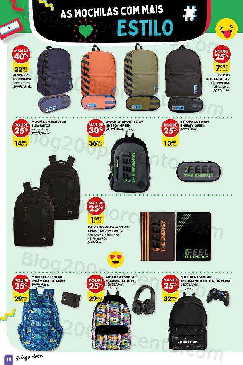 Folheto Regresso às Aulas Pingo Doce