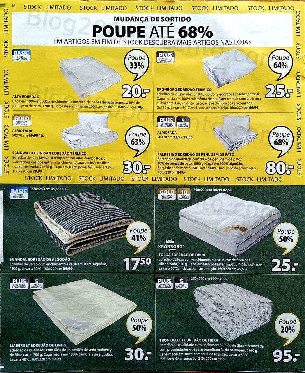 Jysk 26 agosto a 8 setembro