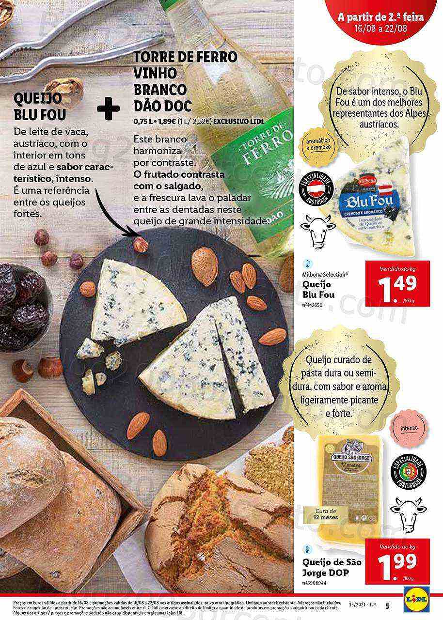 LIDL Especial Queijos do Mundo