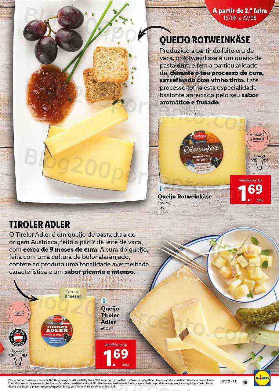 LIDL Especial Queijos do Mundo