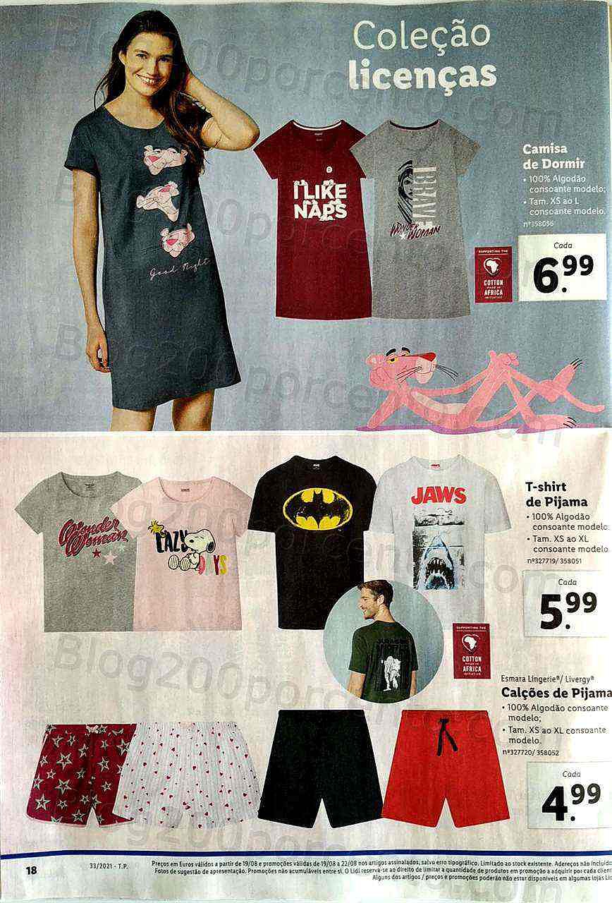 Antevisão Folheto Lidl  Promoções de 16 a 22 agosto