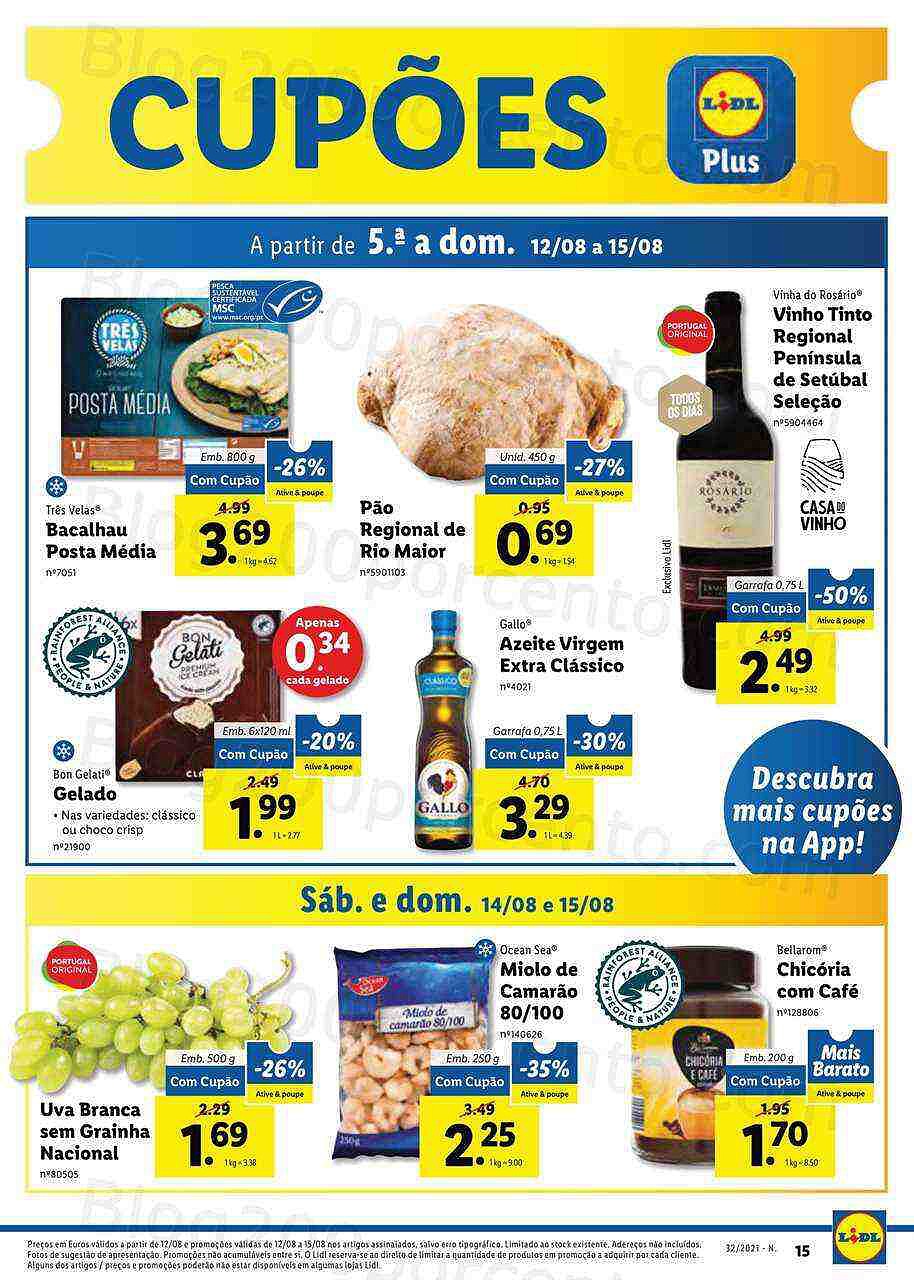 Lidl 9 a 15 agosto