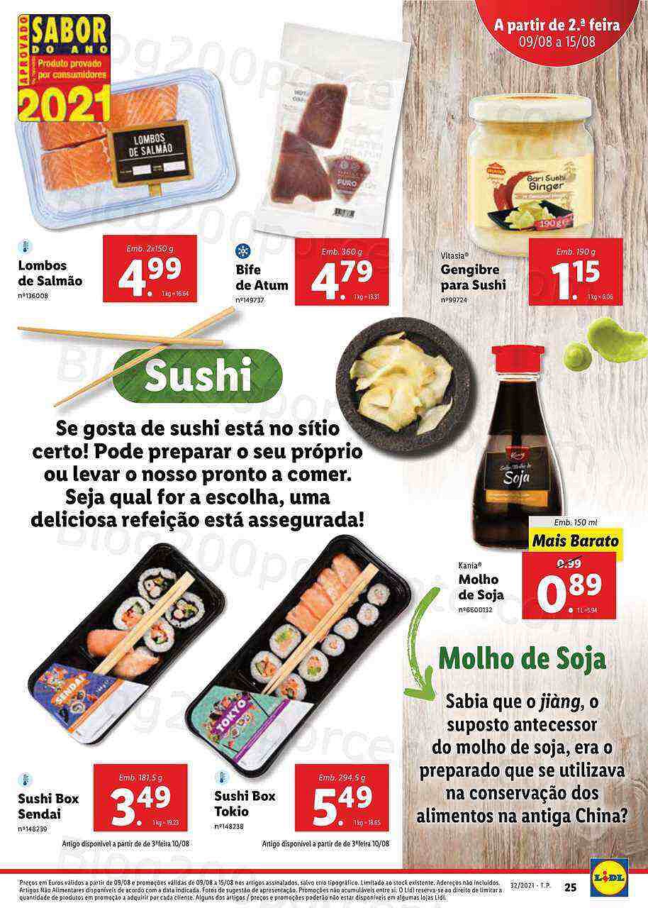 Lidl 9 a 15 agosto