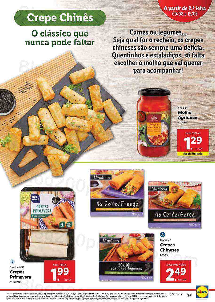 Lidl 9 a 15 agosto