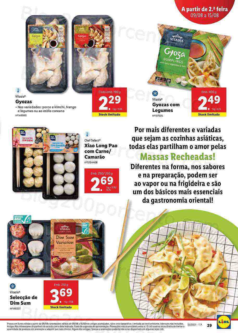 Lidl 9 a 15 agosto