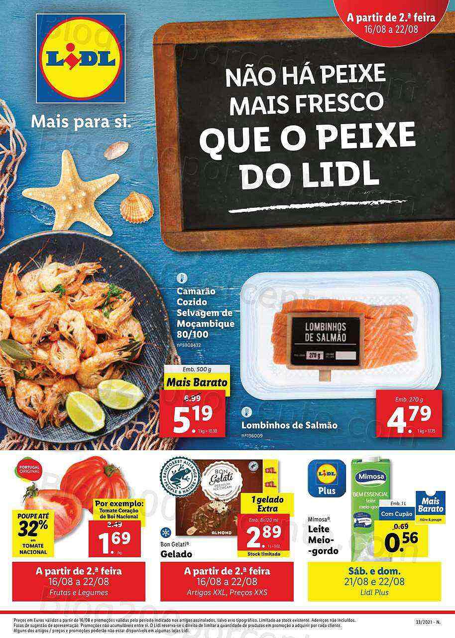 Antevisão Folheto LIDL 16 a 22 agosto - digital