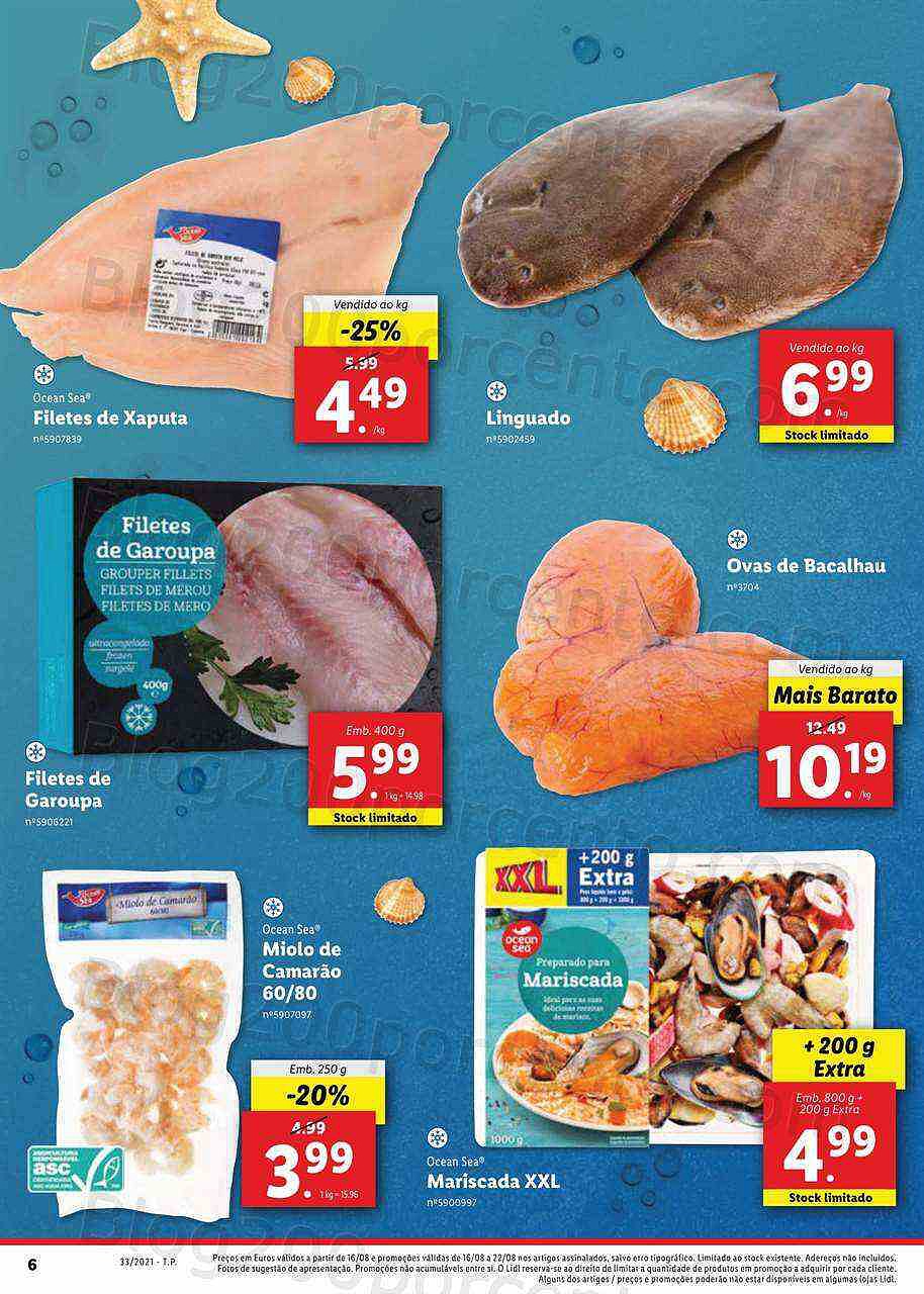 Antevisão Folheto LIDL 16 a 22 agosto - digital