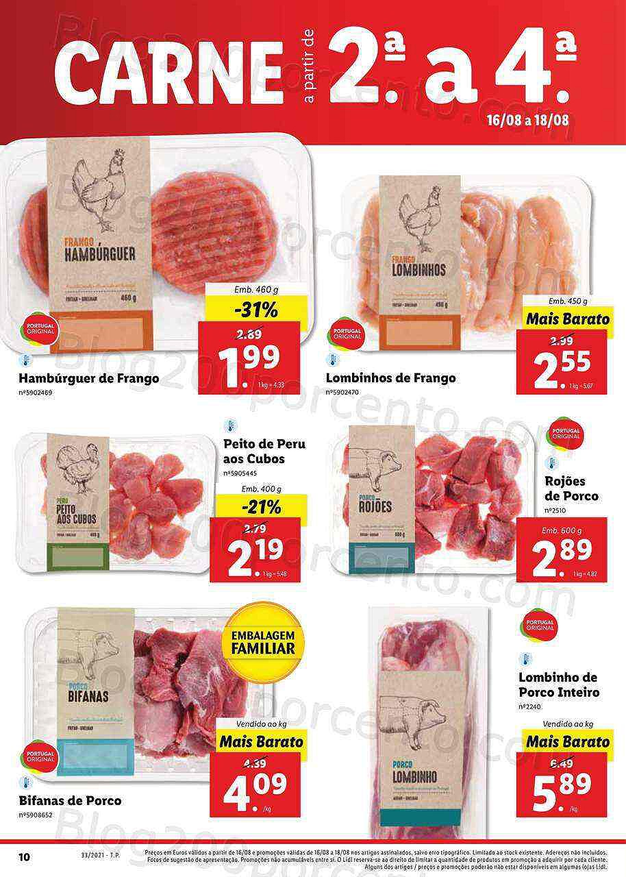 Antevisão Folheto LIDL 16 a 22 agosto - digital